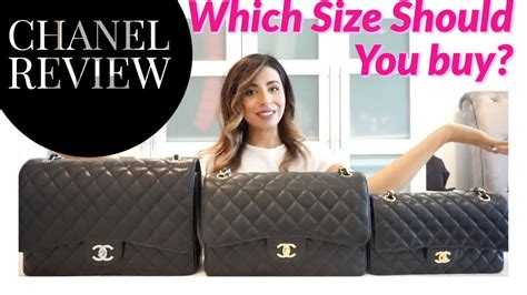 chanel maxi flap vs medium|chanel double flap bag jumbo.